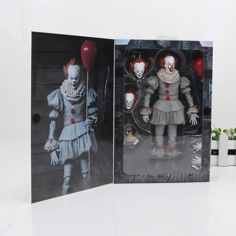 Фигурка клоуна NECA Stephen King's It Pennywise Joker 18 см|Игровые фигурки и трансформеры| |