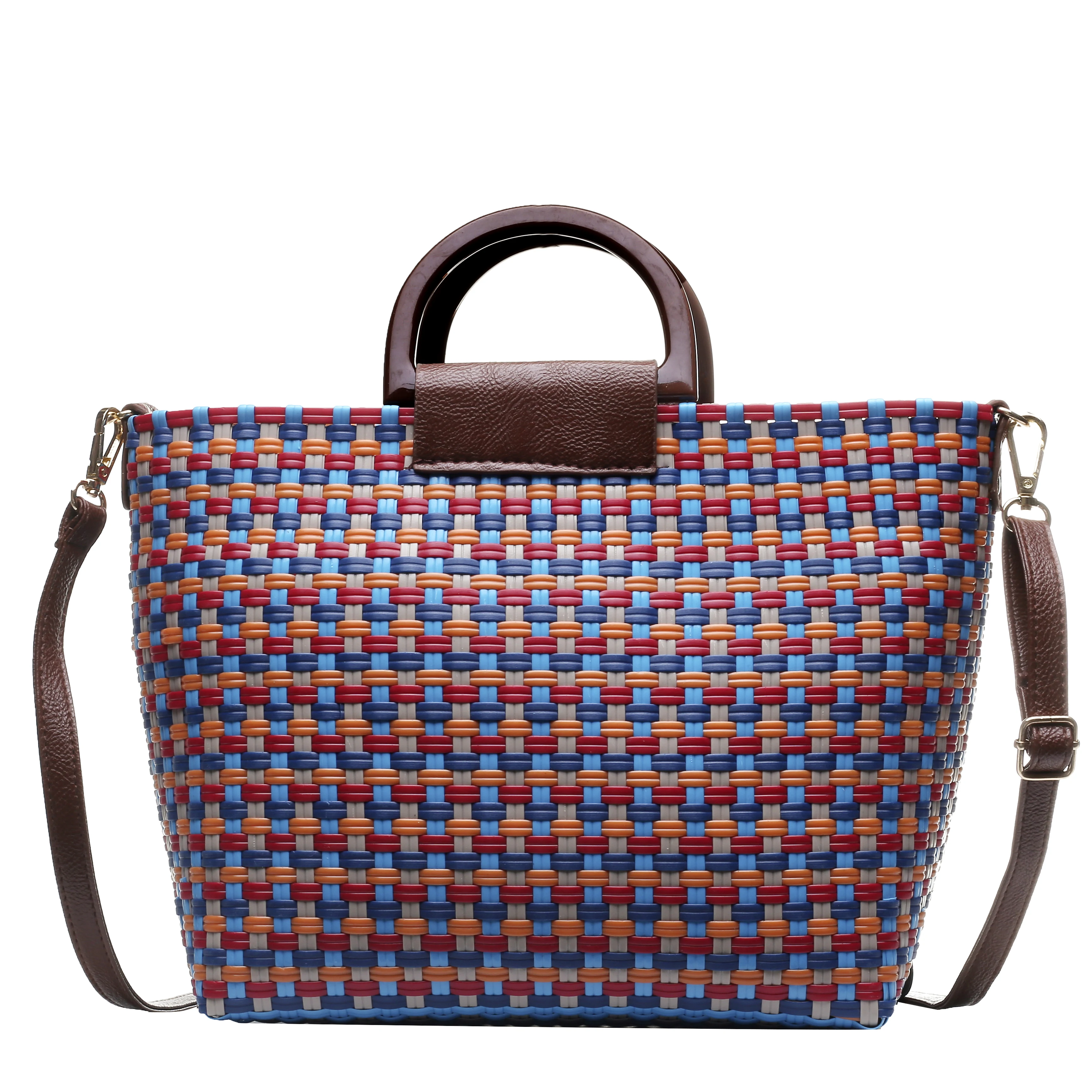 2019 новая тканая сумка цвета Балийской ручной работы Бабочка Пряжка пляжная