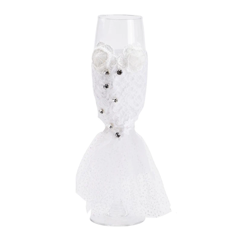 2 шт. Свадебные стеклянные es персонализированные флейты шампанского