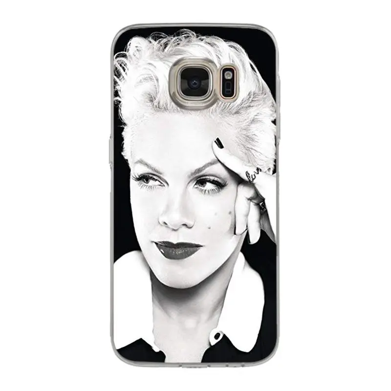 Yinuoda розовый P! nk Alecia Beth Moore Singer мягкий tpu чехол для телефона samsung galaxy S9 S7 S6 edge plus S5 S8