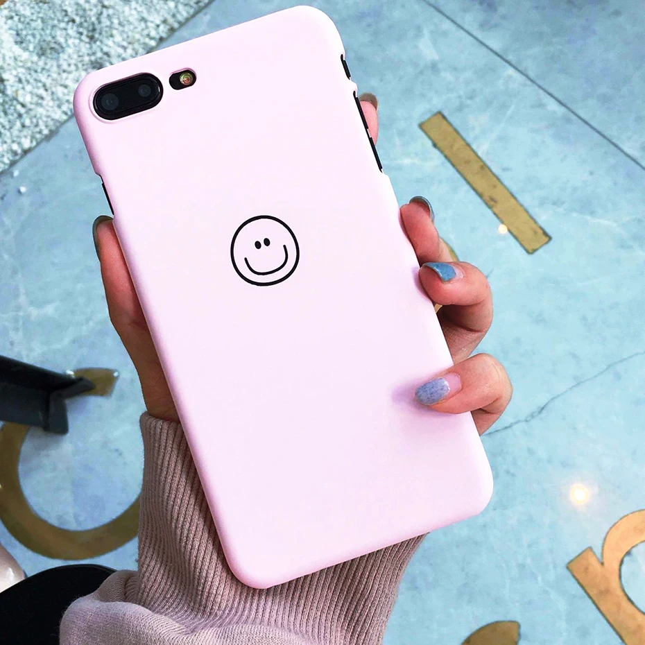 Простой Мягкий ТПУ милый чехол для iPhone 7 Plus 6 6s 8 X XR XS MAX Ультратонкий карамельного