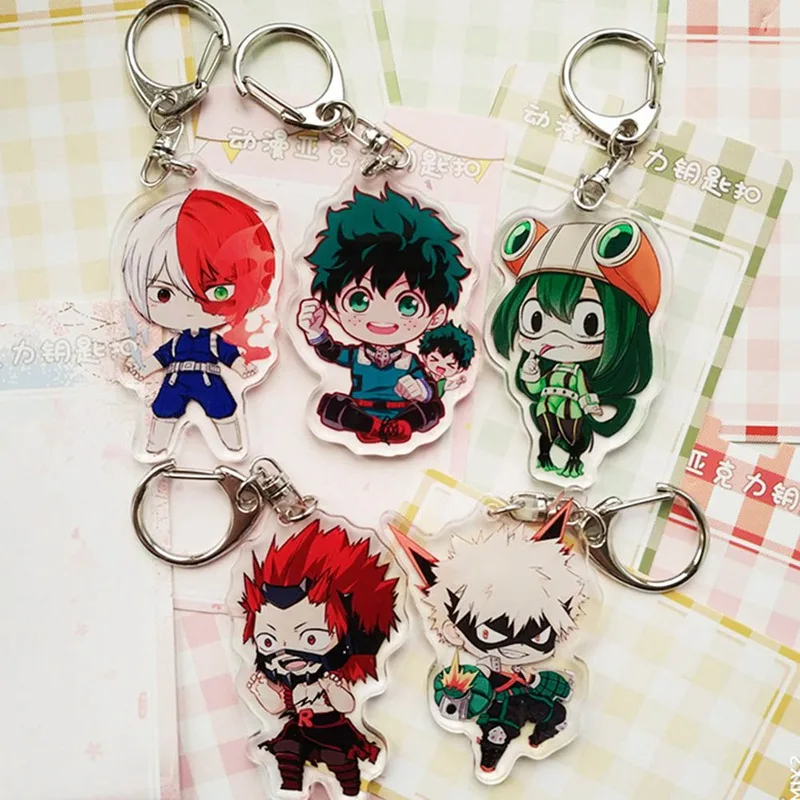 Брелок Boku No Hero Academia мягкий ПВХ брелок с подвеской подарок для моего героя