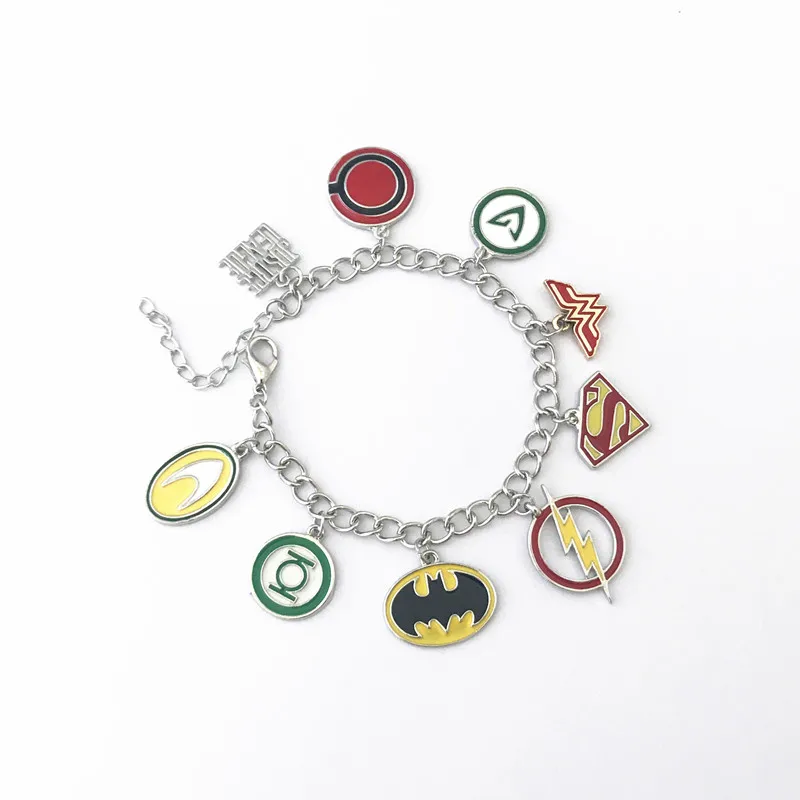 FANTASY UNIVERSE Бесплатная доставка 20 шт много супергероя браслет WW01|charm bracelet|a braceletbracelet
