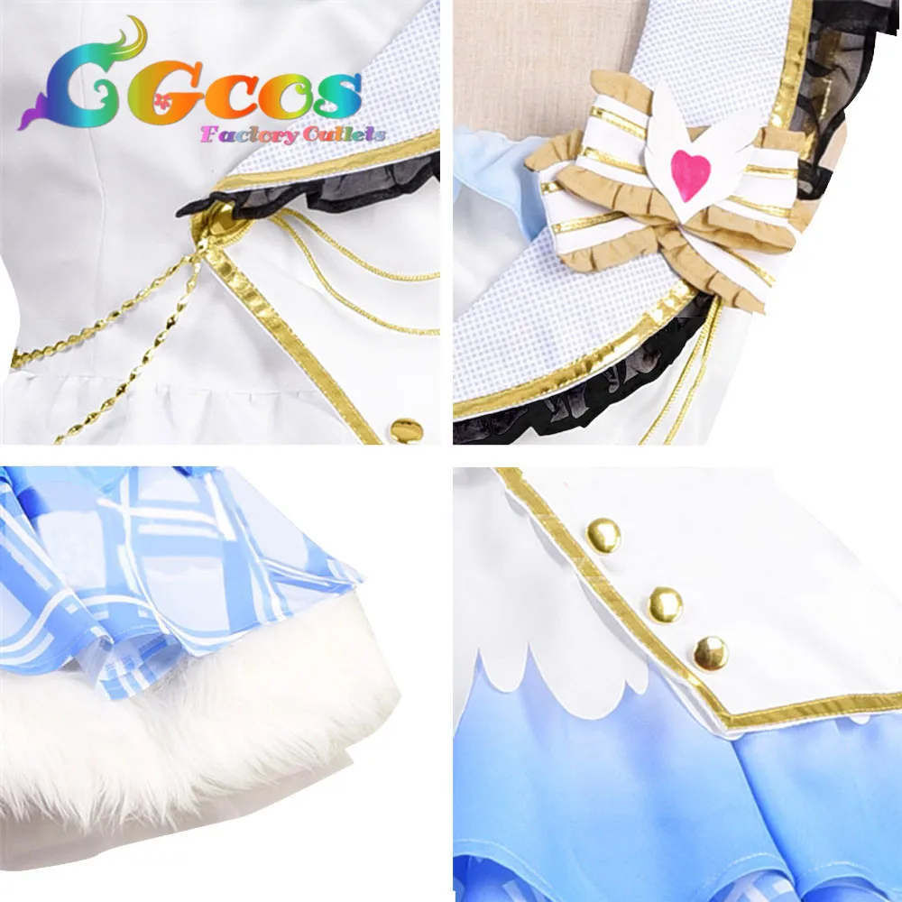 CGCOS Free Shipping Cosplay Costume THE IDOLM@STER Amami haruka kisaragi chihaya Dress Uniform Halloween Christmas Party Anime |