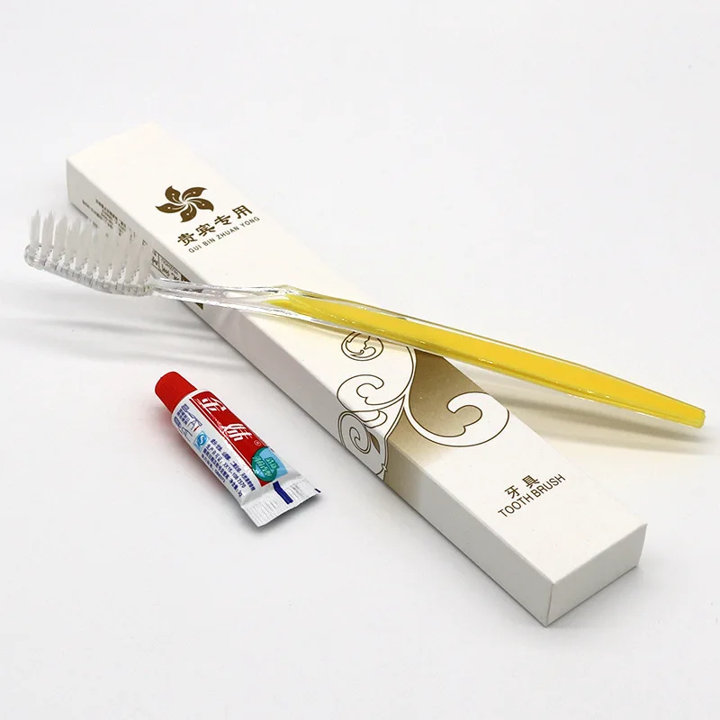 30/50/шт/партия одноразовая зубная щетка для гостиницы с набор средств по уходу за
