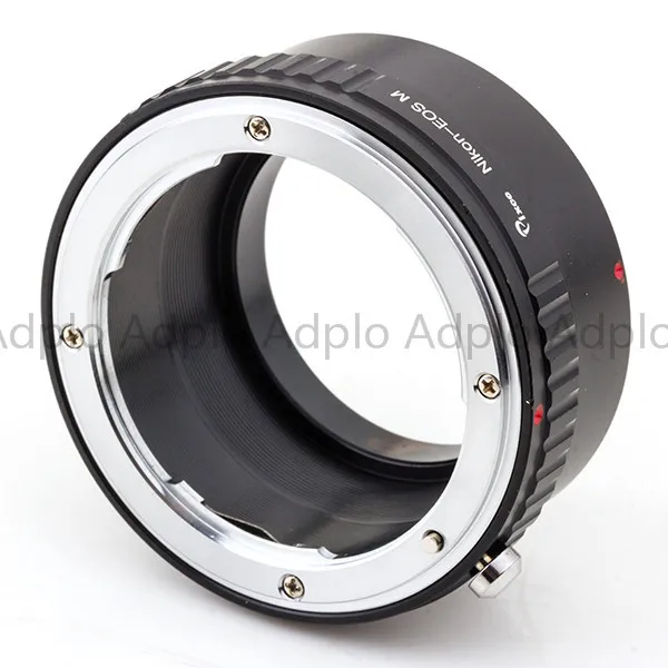 Кольцо адаптер для объектива подходит Nikon AF Φ F Mount Lens To Canon E0S M M2 фотоадаптер