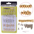 Набор наконечников для сжигания древесины 28 шт.компл., набор инструментов, набор трафаретов для резьбы, ремесла, хобби