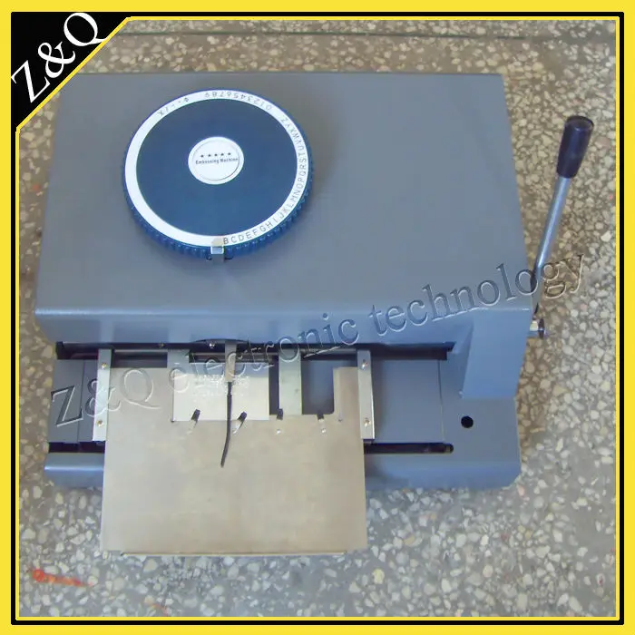 Ручная машина для тиснения металлических пластин 41D заготовка макс. 120*100 мм|machine