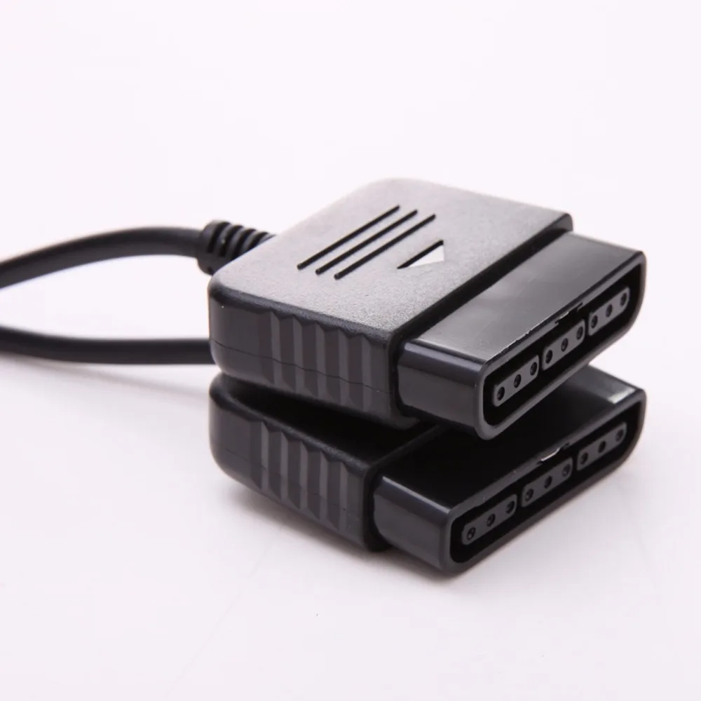 2 в 1 двойной USB порт контроллер адаптер конвертер для Sony PS1 PS2 к ПК 0 проводные аксессуары игрового