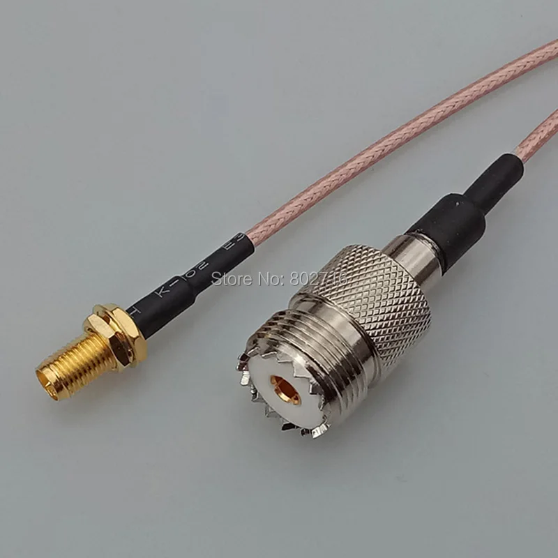 Новые РФ UHF Женский Джек Адаптер RP sma Разъем Пигтейл Коаксиальный Кабель 15 см/50
