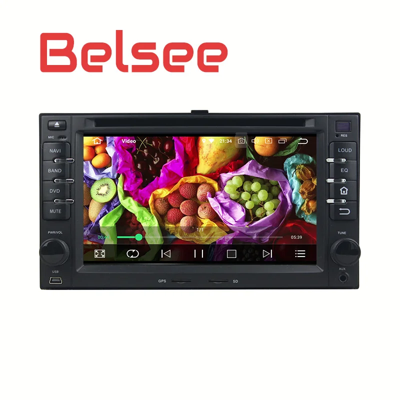 Belsee KIA Cerato Sportage CEED Sorento Optima Rio Sedona Универсальный Android 8,0 автомобильный стерео радио 2 Din головное устройство gps навигация