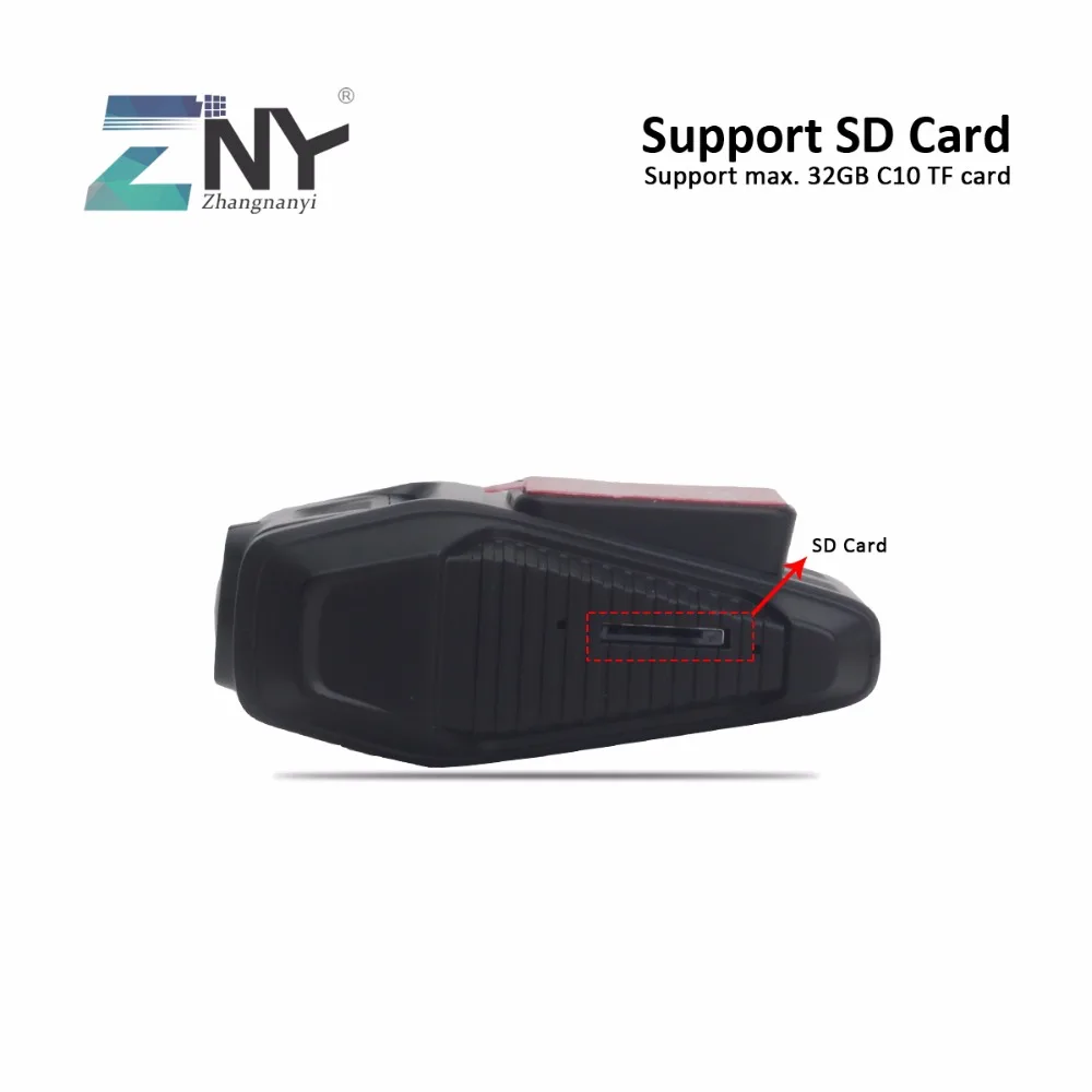 ZNY Автомобильный USB DVR фронтальная камера ночного видения цифровой