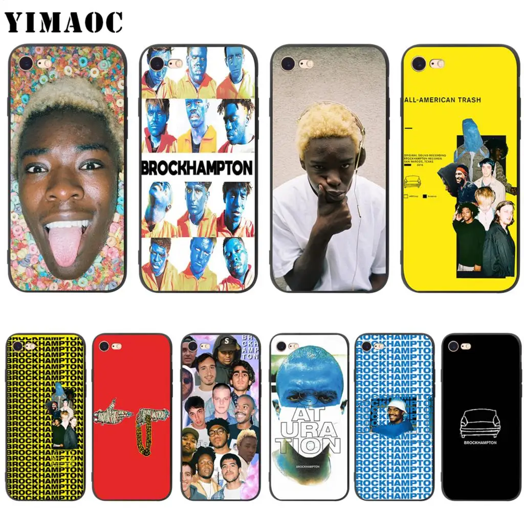 Мягкий чехол YIMAOC Merlyn Wood Brockhampton для Apple iPhone SE 2020 5 дюймов брикет 6 6s 7 8 Plus XR X Xs 11 12 Pro Max