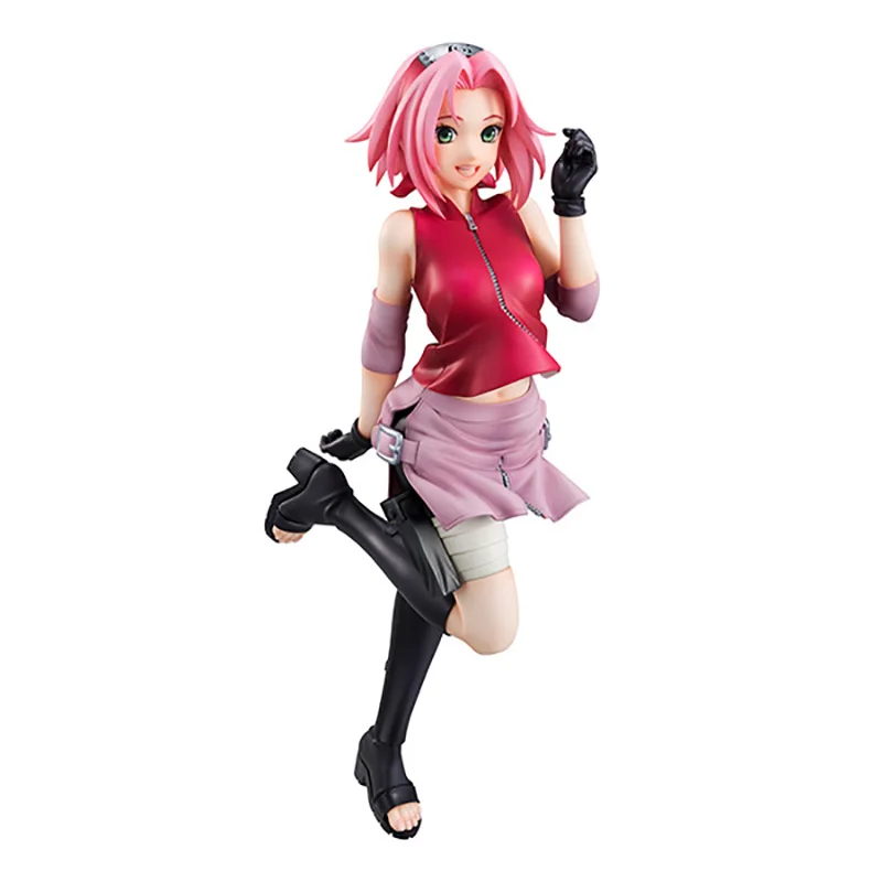 22 см фигурка Shippuden Gals Haruno полный ПВХ Фигурки Модель игрушки подарок | Игрушки и
