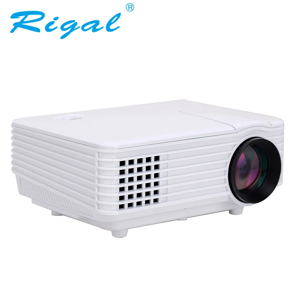 Rigal проектор RD805 RD805AW 800 люмен Android 4 wifi светодиодный мини 3D Видео Домашний