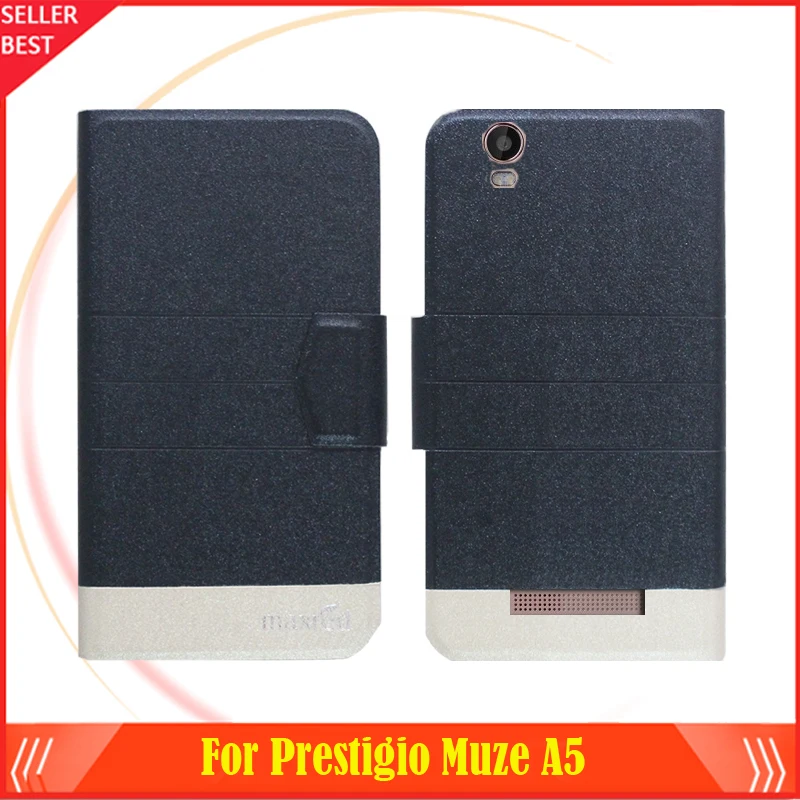5 цветов супер! Prestigio Muze A5 5502 DUO кожаный чехол для телефона Прямая поставка с завода