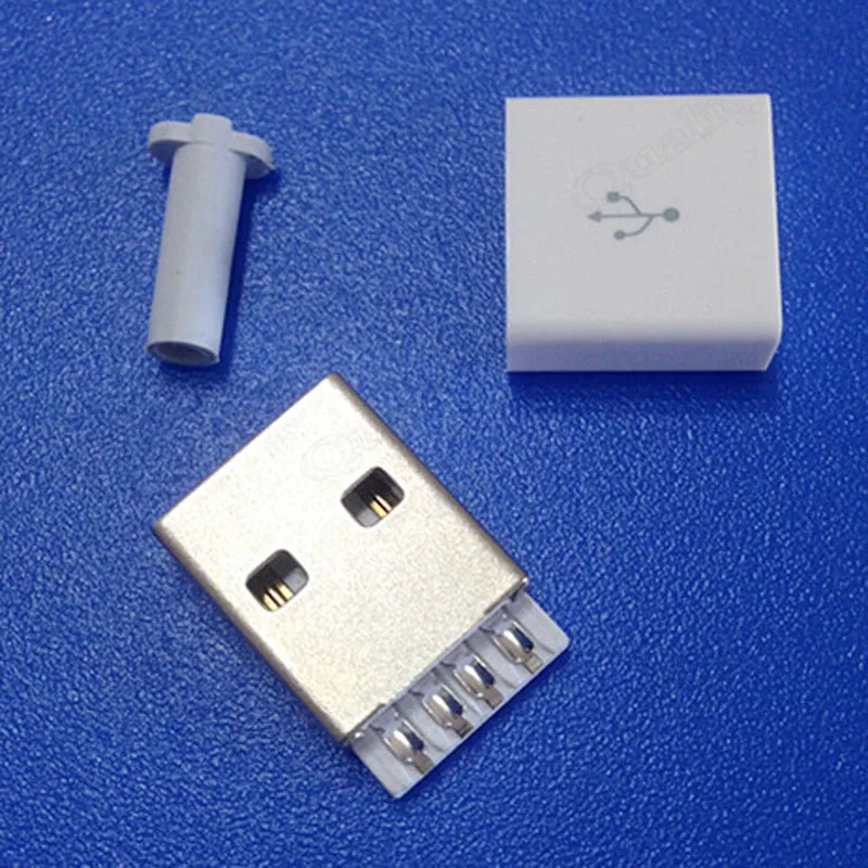 Штекерный разъем MICRO USB 5 штырьков 50 шт. пять оборотов спереди кабельный для
