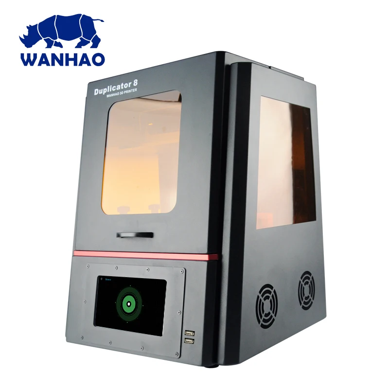 WANHAO D8 Высокоточный 3D DLP принтер Смола для стоматологические украшения с Wi Fi