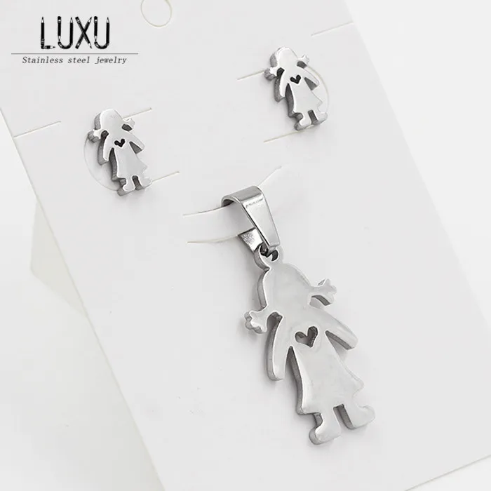 Комплект ювелирных изделий LUXUKISSKIDS Свадебные Ювелирные наборы из Дубая с полым