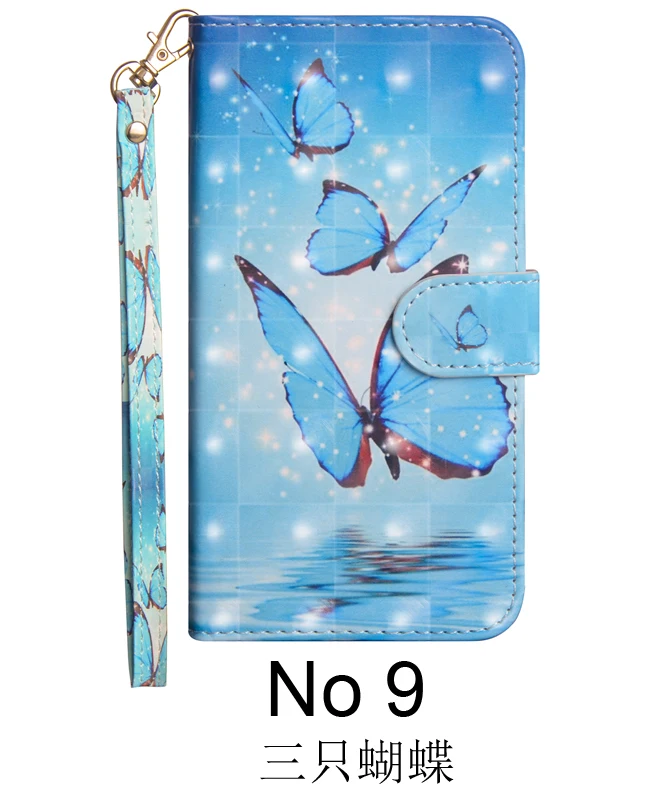 3D флип чехол для samsung J3 J36 J320 SM-J320F SM-J320H SM J320F J320H J320FN чехол кожаный чехол для телефона для SM-J320F/DS Funda - Цвет: NO 9