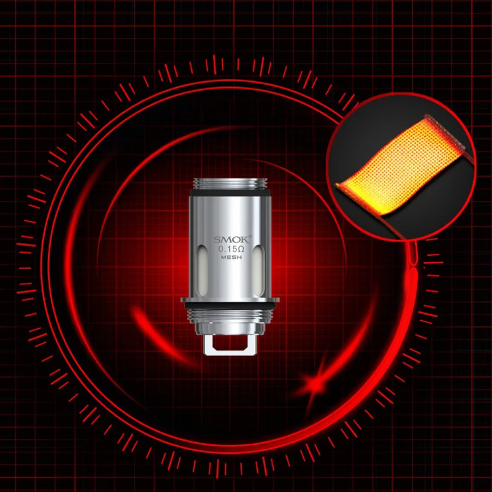 5 шт. оригинальный SMOK Vape Pen 22 катушка сетка полоса 0 15 Ом подходит Plus kit Электронные