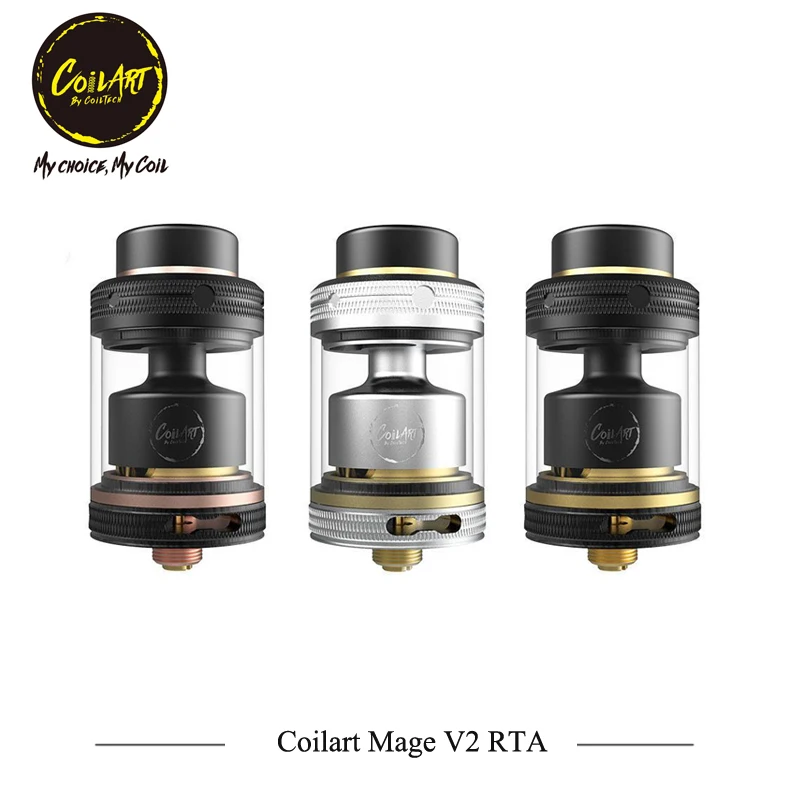 Новое поступление оригинальный coilart Mage RTA V2 обновление электронных сигарет танк 3