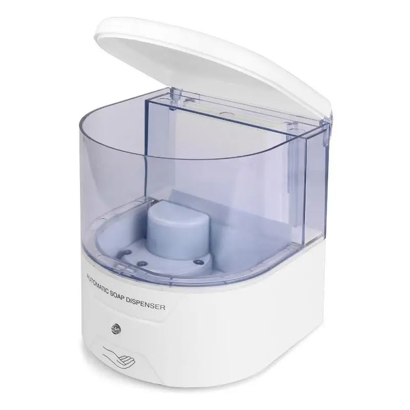 AKDSteel 400ml Soap Dispenser Battery Powered Wall-Mount Automatic Intelligent InductionTouch-free Transparent Lotion er0 | Освещение