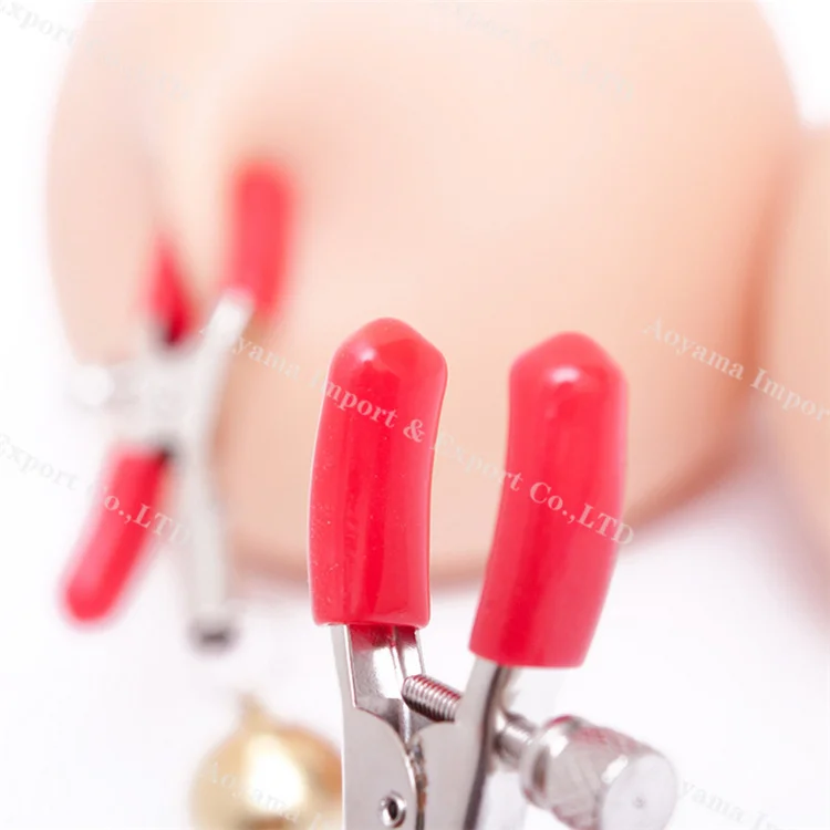 Female Nipple Clamps Toys Milk Clip Stimulation Breast Fetish Bell Adult Sex Game | Красота и здоровье
