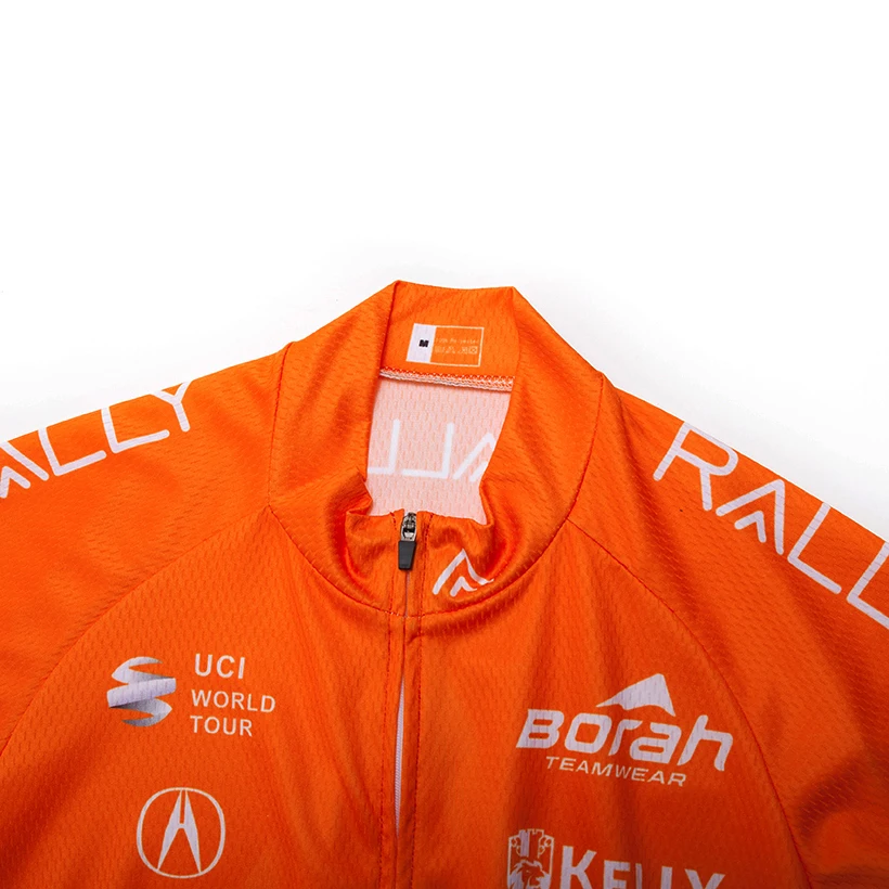 Оранжевый uhc велосипедная майка 20D велосипед шорты костюм Ropa Ciclismo мужские летние быстросохнущие PRO велосипед Майо брюки одежда
