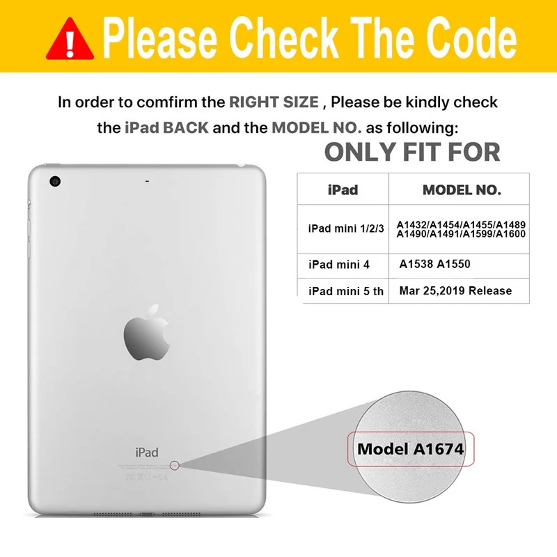 Чехол для Apple iPad MINI 5 2019 кожаный чехол с милым мультяшным рисунком панды ipad mini 4 7 9