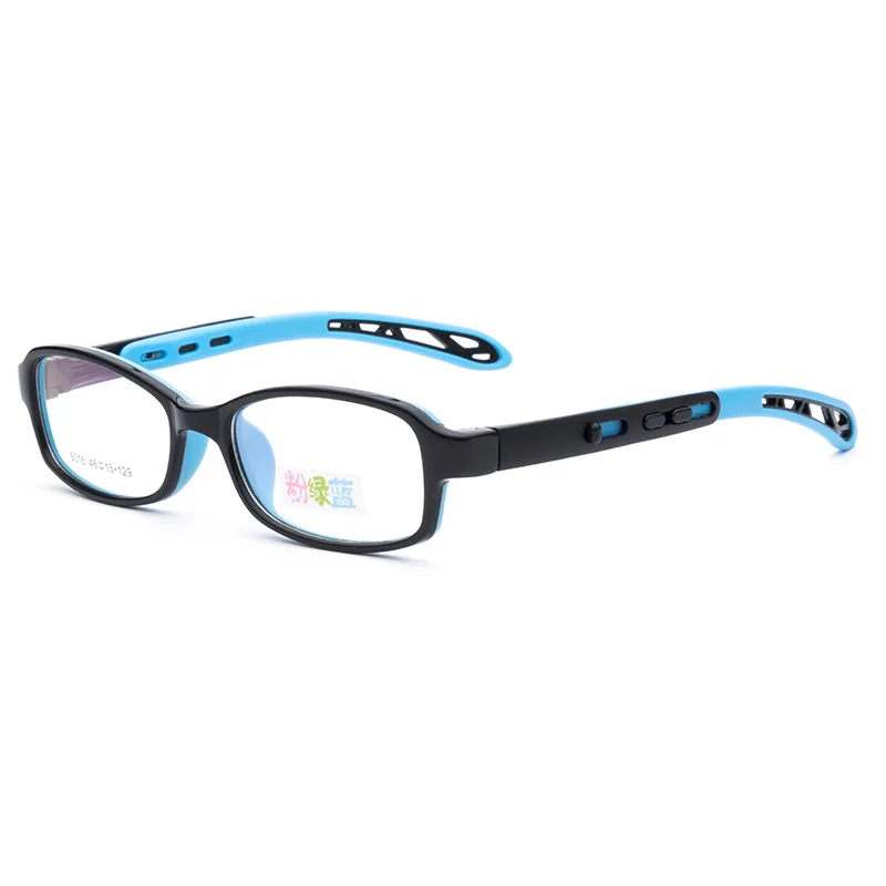 

Children's Eyeglasses Frame Square Adjustable Legs TR90 Eyeglasses Frame Safety Fall-resistant Color Eyeglasses Frame 016