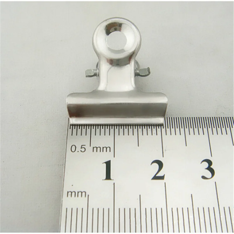 10 шт./упак. модная куртка с надписью Mini зажимы для писем из нержавеющей стали