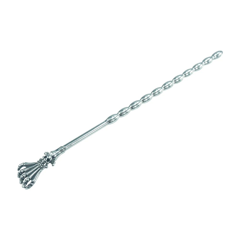 Катетер расширитель уретры из нержавеющей стали с черепом 6 мм|stainless steel urethral|urethral