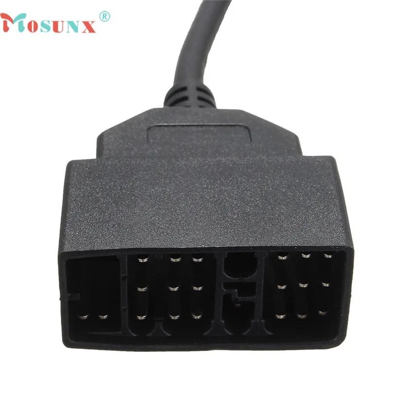 Mosunx Расширенный 22 Pin OBD1 к 16 OBD2 адаптер-кабель для TOYOTA диагностический сканер 2018