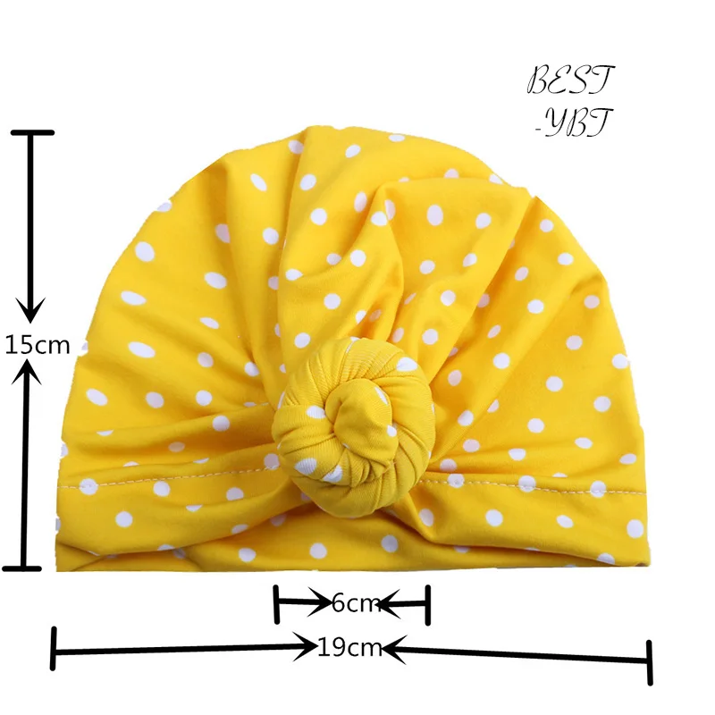 2018 Fashion Style European American Lovely Girl's Dots Cross Bow Hat | Аксессуары для одежды