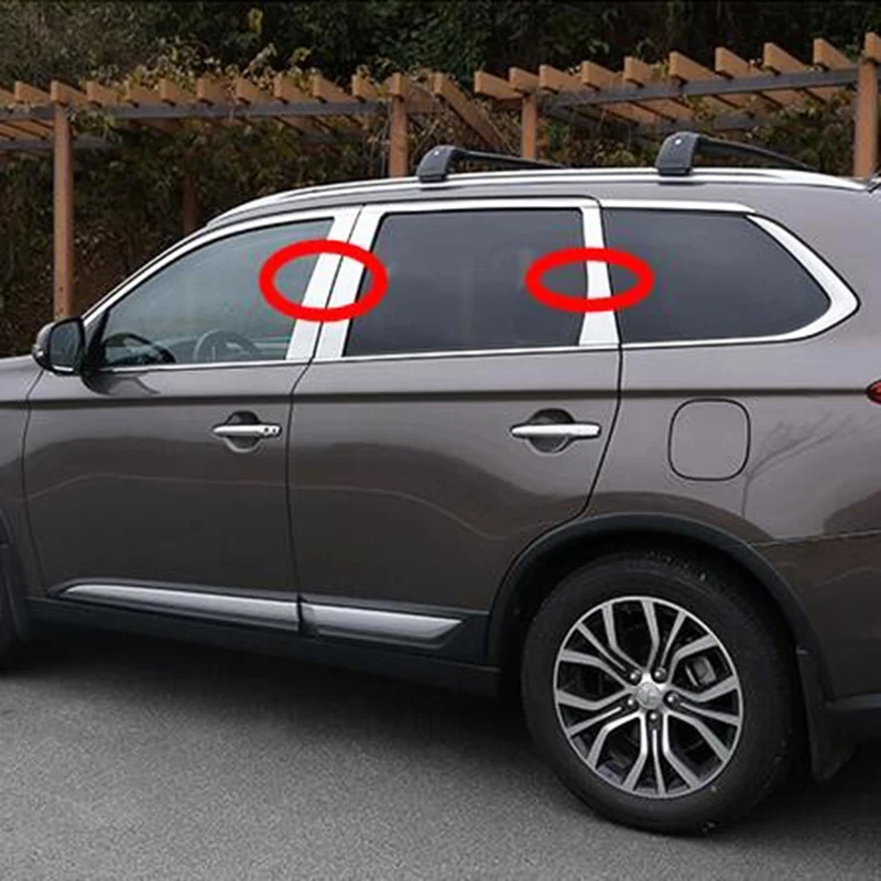 Для Mitsubishi Outlander 2014 2015 2016 2017 2018 2019|Хромирование| |