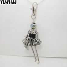 YLWHJJ band Новинка милая кукла для девочек кисточка серый брелок