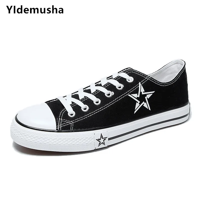 

2019 Spring Autumn New Men Vulcanized Shoes Men Casual Shoes Breathable Sneakers Lace-up Canvas Shoes Men Outdoor Walking Shoes