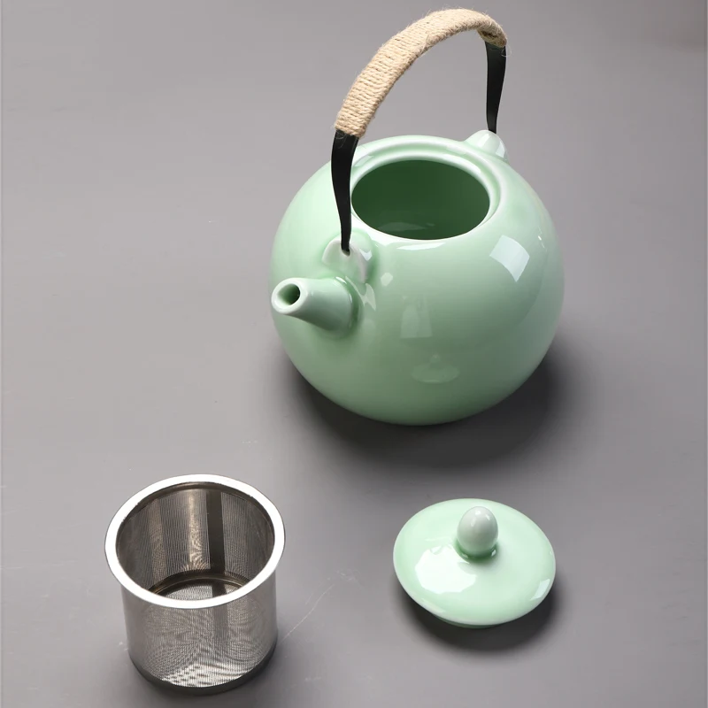 TANGPIN большой емкости celadon чайник керамический чайник китайский чайник посуда для напитков 2000 мл