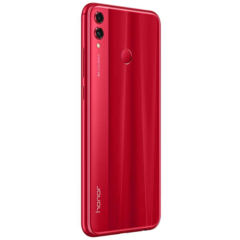 HONOR 8X смартфон 6,5 ''2,2 GHz Восьмиядерный Android 8,1 смартфон 4 ГБ ОЗУ 64 Гб ПЗУ 20MP+ 16MP 3750mAh мобильный телефон с функцией распознавания лица