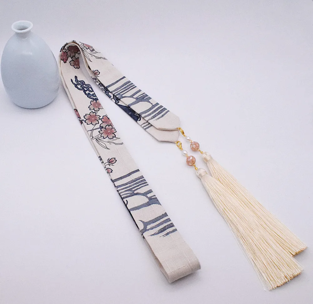 No. 4 Hanfu с античной cos шиномонтажная лента бронзовая была издана бахрома на ленте аксессуары для костюма веревка для волос - Цвет: No. 4