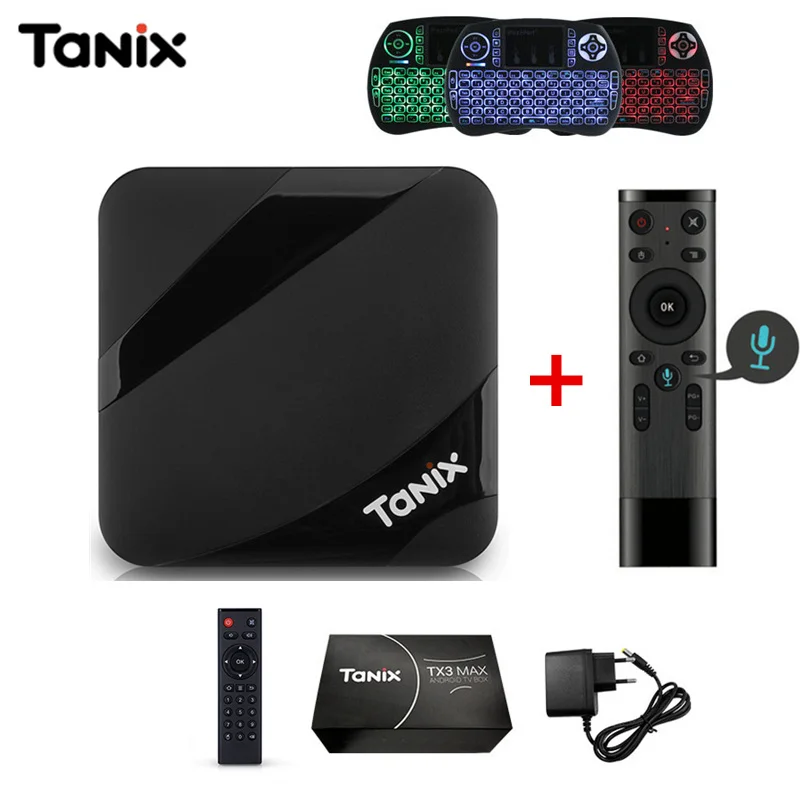 Tanix TX3 Max ТВ Box Amlogic S905W Android 7 1 с новыми Алиса в стране и 2 Гб Оперативная память + 16