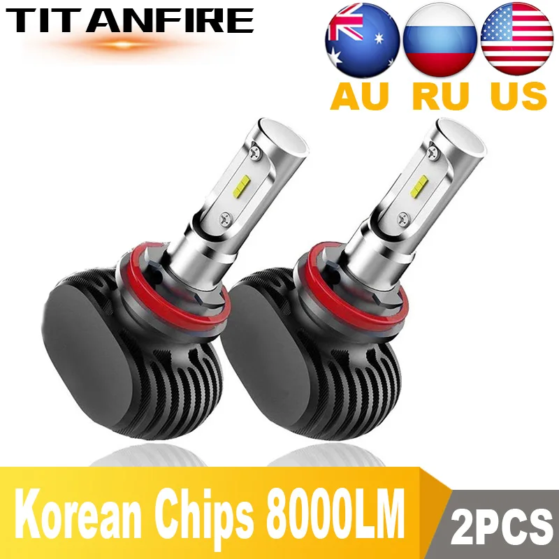 DS 2 шт. S1 Led H1 H3 H4 H7 H11 H13 9005 9006 9007 9004 фар автомобиля Автомобильная Противо Туманная
