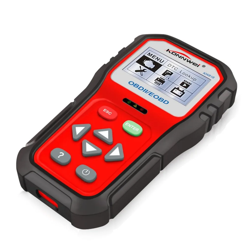 KW818 OBD2 OBDII EOBD Scanner Car Code Reader Tester Pro Diagnostic Tool For Check Engine Support Protocol Cars | Инструменты