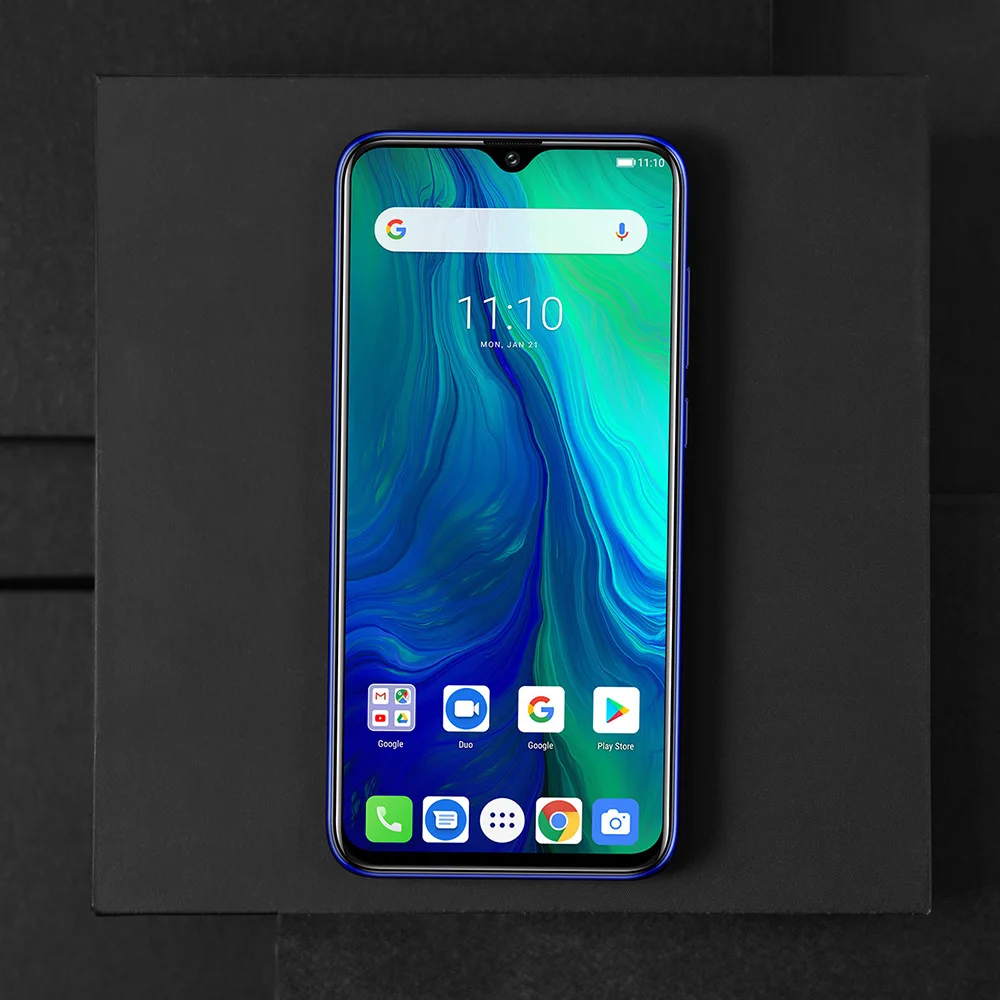 Ulefone power 6 6,3 дюймов FHD+ 4 Гб ОЗУ 64 Гб ПЗУ 16 Мп+ 16 Мп Android 9,0 Восьмиядерный 6350 мАч NFC разблокировка лица 4G смартфон