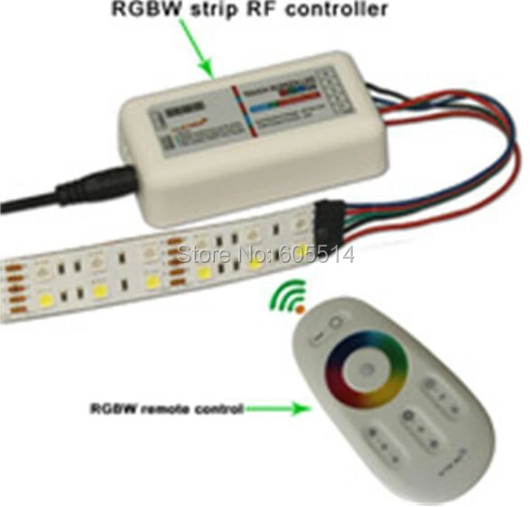 [Seven Neon] Бесплатная доставка 12В/24В 18А 216 Вт беспроводной 2 4G LED RGBW Сенсорная панель