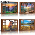 Камни в форме ромбакруглый дрель 5D DIY алмазная живопись оконной рамы scenry вышивка крестом 3d дома декоративная Бриллиантовая мозаика