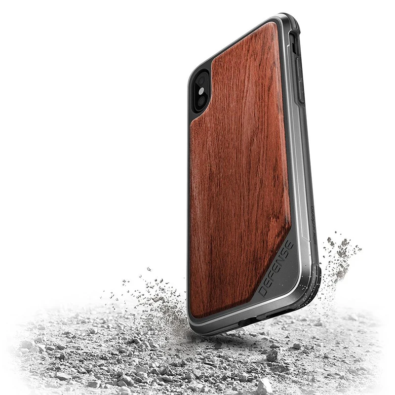 X-Doria обороны Lux чехол для телефона для iPhone X 10 Военная Униформа класс падение испытания защитный чехол для iPhone X Алюминий Крышка