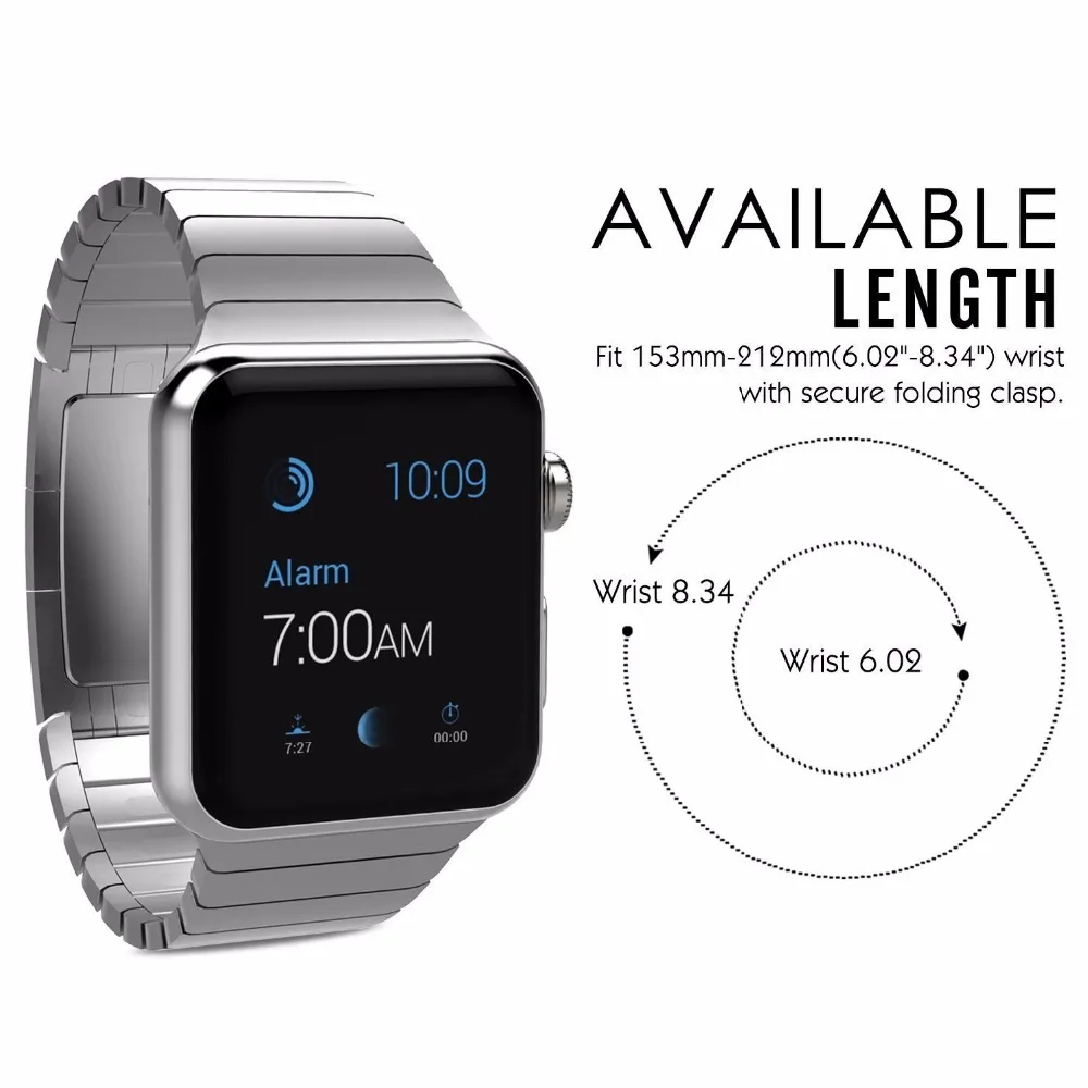 Ремешок для часов Apple iwatch подходит 38 мм 42 нержавеющая сталь оригинальное удаление