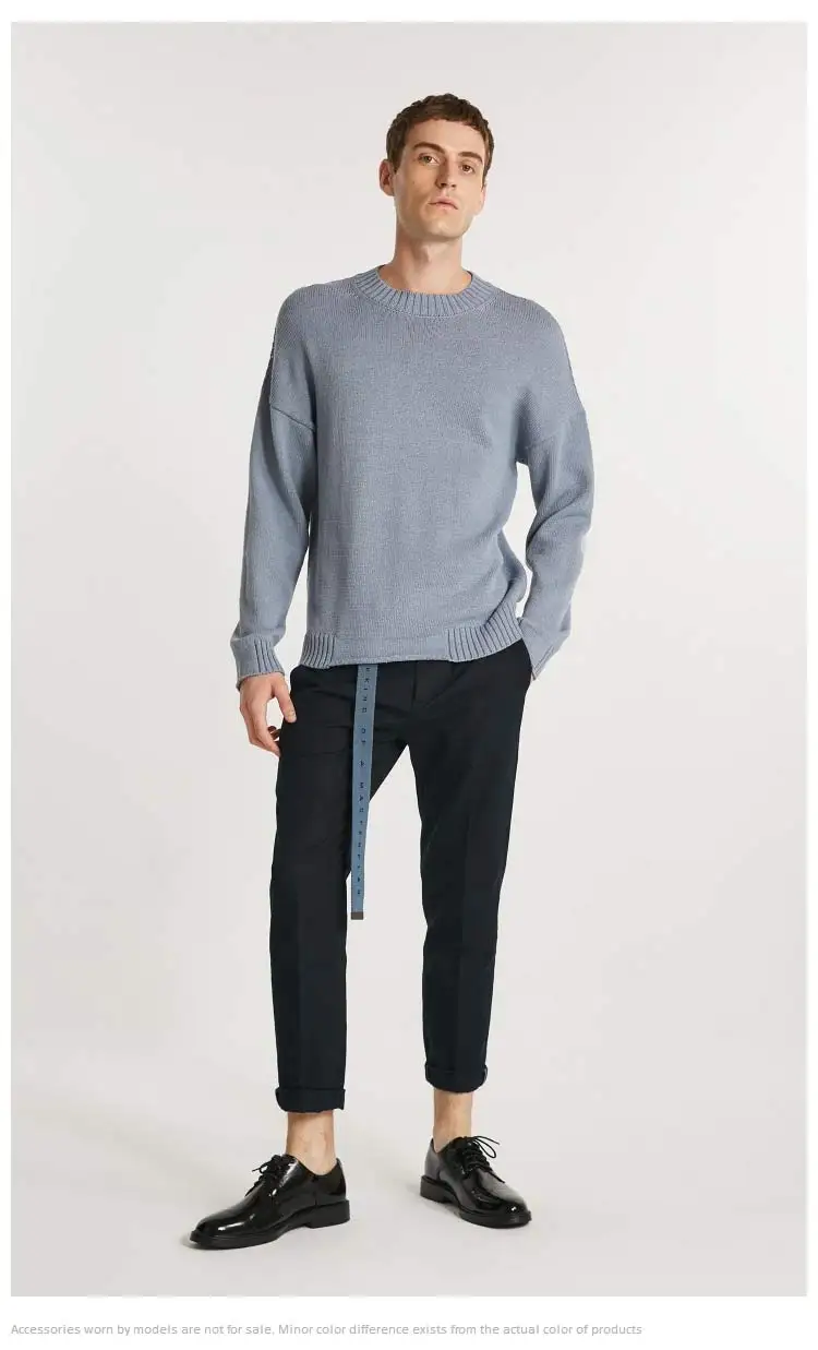 JackJones мужские хлопковые и льняные брюки свободного кроя мужская одежда 218314572